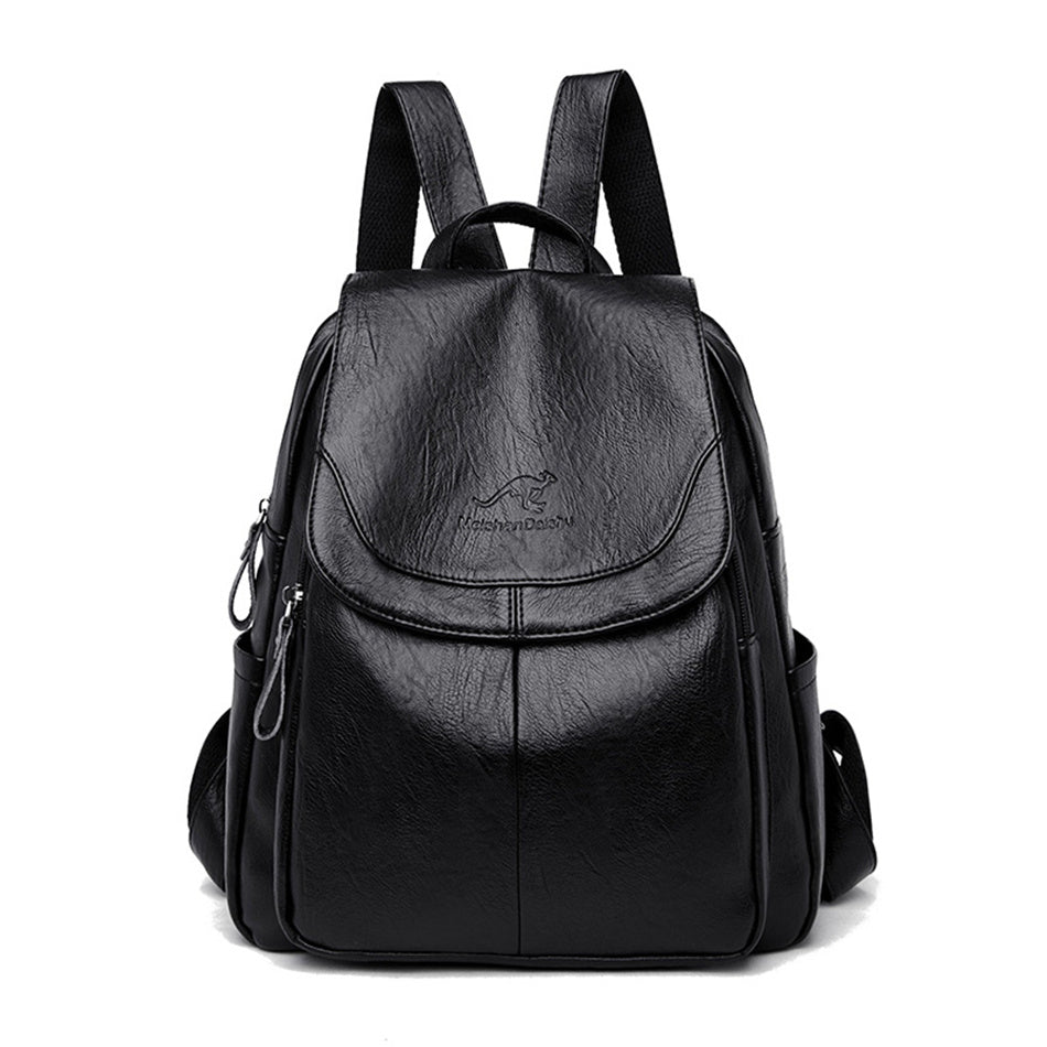 Kangaroo Leather Backpack.