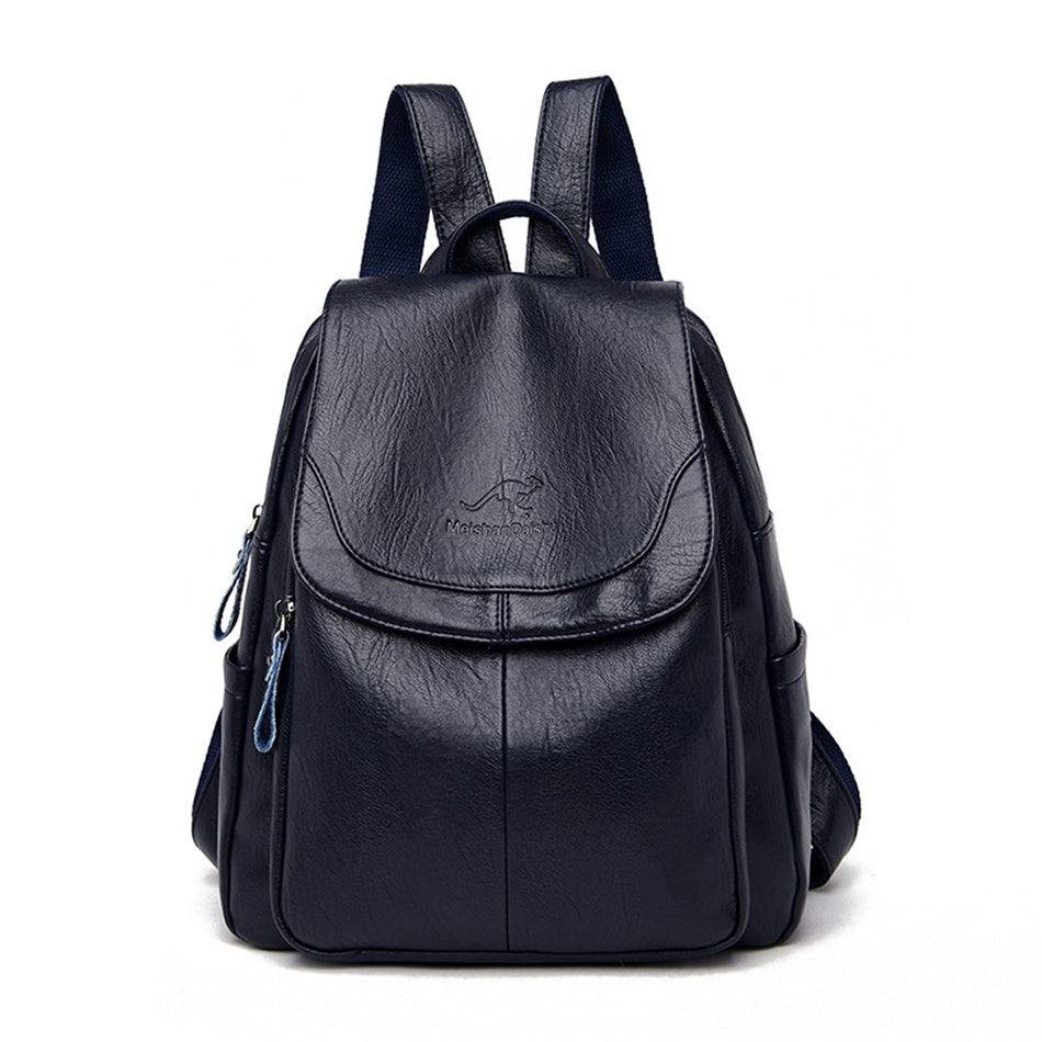 Kangaroo Leather Backpack.